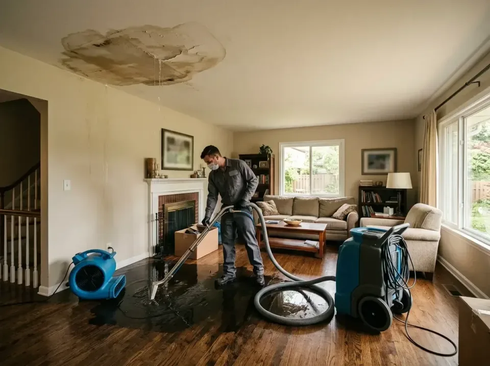 attic-pipe-burst-ceiling-drip-008 — frequently asked questions, Water Damage Restoration & Carpet Care in Combined Locks, WI